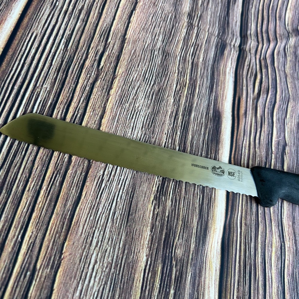 Victorinox 40549 Fibrox® Pro 8" Slant-Tip Bread Knife